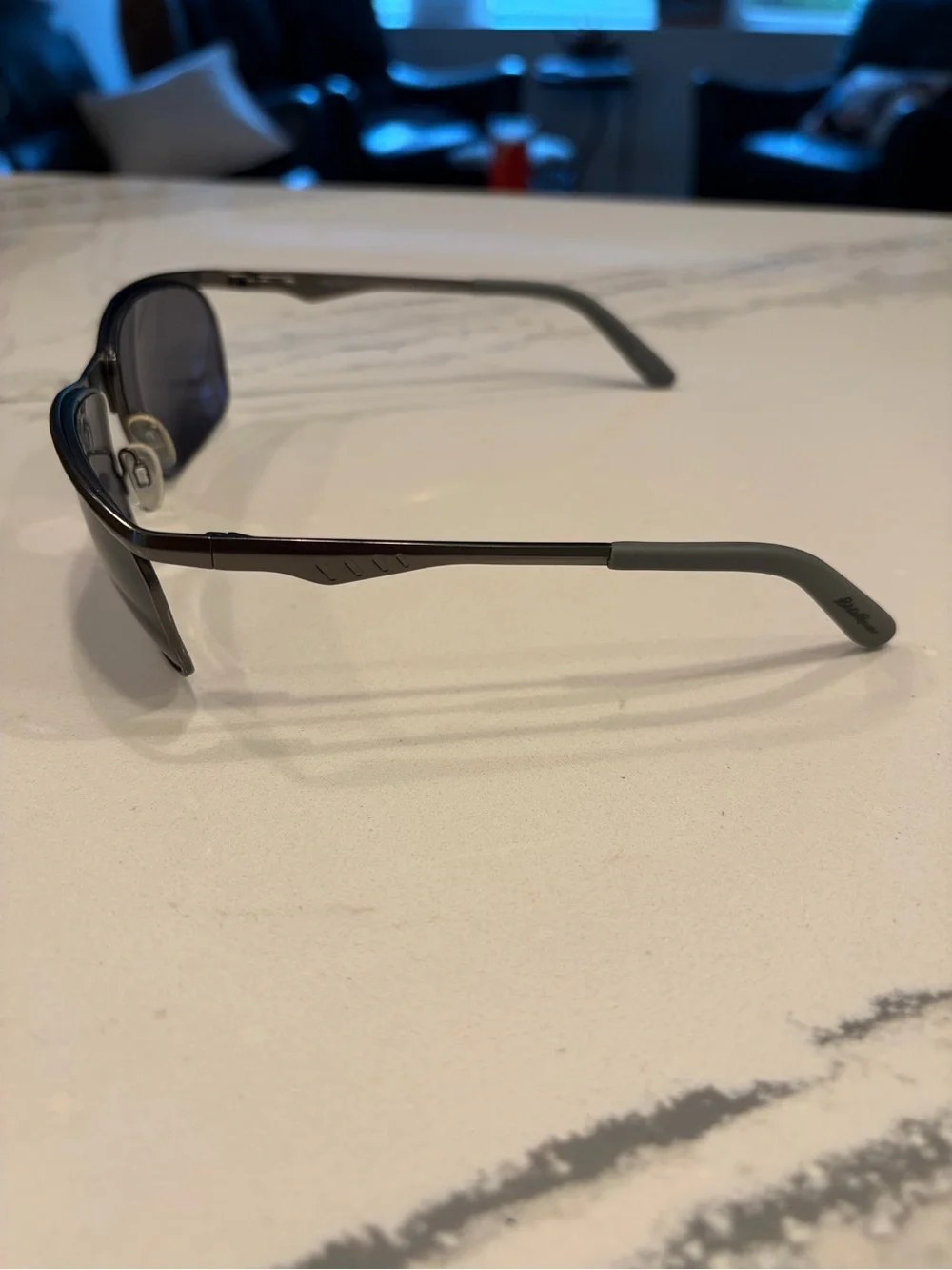 Eddie Bauer dark Frame Sunglasses with Polarized Lenses